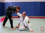 Clark Gracie's Omoplata - Flying Triangle or Armbar against Butterfly Guard with Cross Collar Grip (Part 8/10)